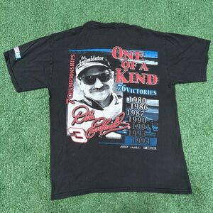 Y2K Dale Earnhardt Nascar Racing Tee Shirt Size Medium